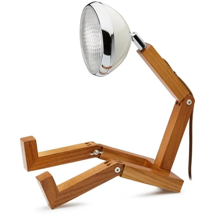 Hurtig forsendelse | Mr Wattson bordlampe, hvid