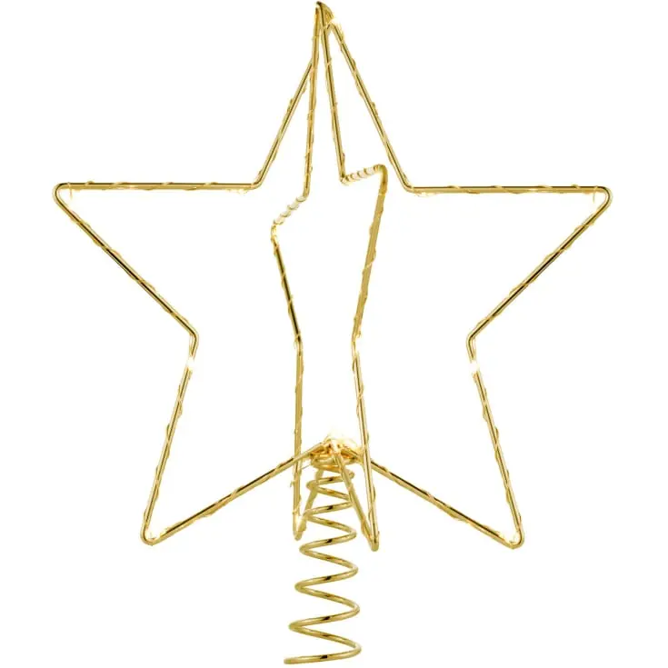 Fabrikspris | Sirius Christina topstjerne, guld