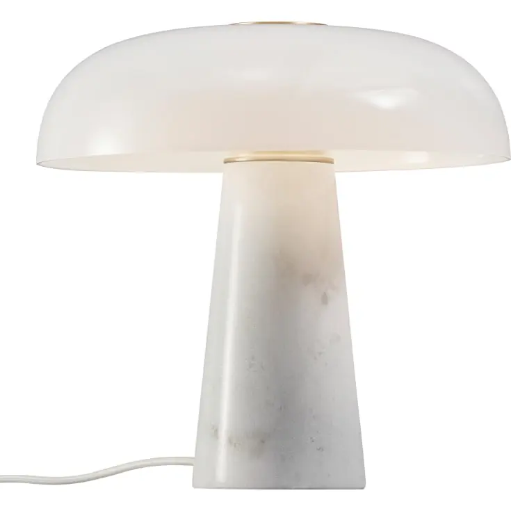 Dftp Glossy bordlampe, hvid - Bedst sælgende