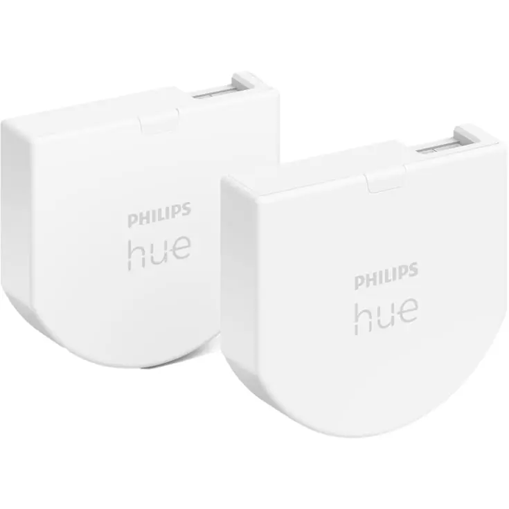 Anbefalet valg - Philips Hue Wall Switch til indbygning, 2-pak