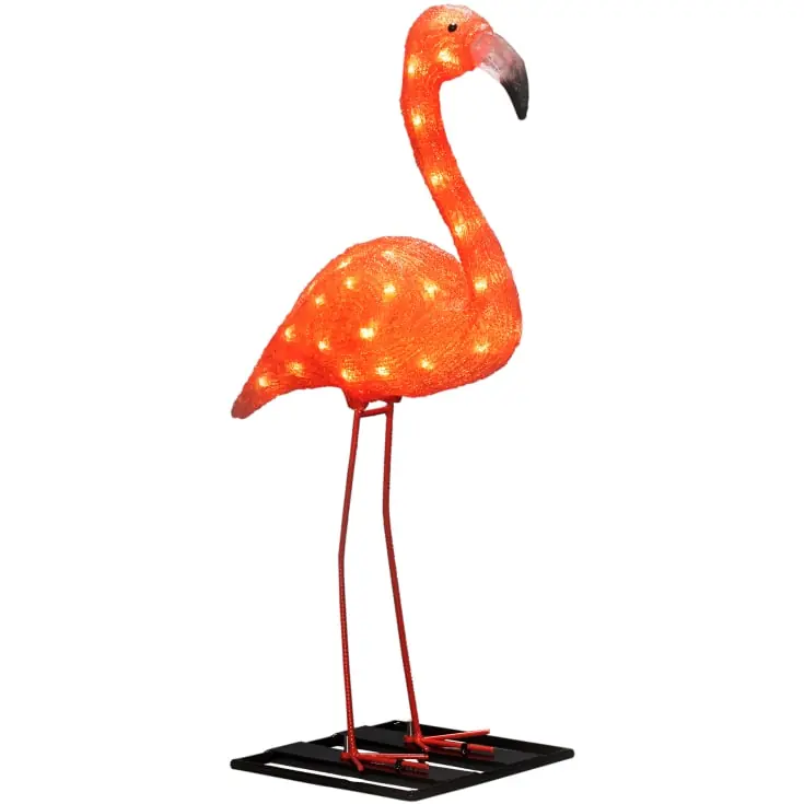 Udsalg | Konstsmide flamingo, H70 cm
