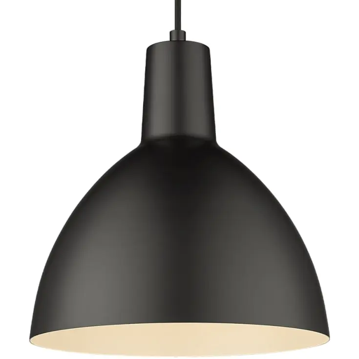 Direkte fra fabrikken | Halo Design Metropole pendel, sort, Ø25 cm