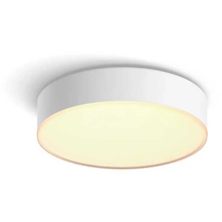 Spar ekstra - Philips Hue Enrave plafond, hvid, Ø26 cm