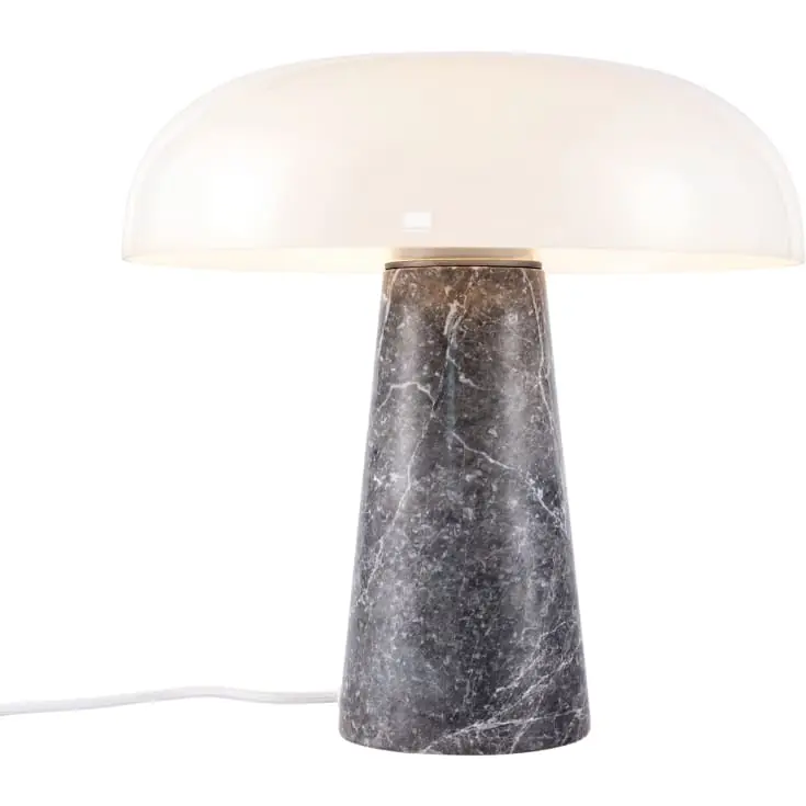 Dftp Glossy bordlampe, grå | Bestil nu