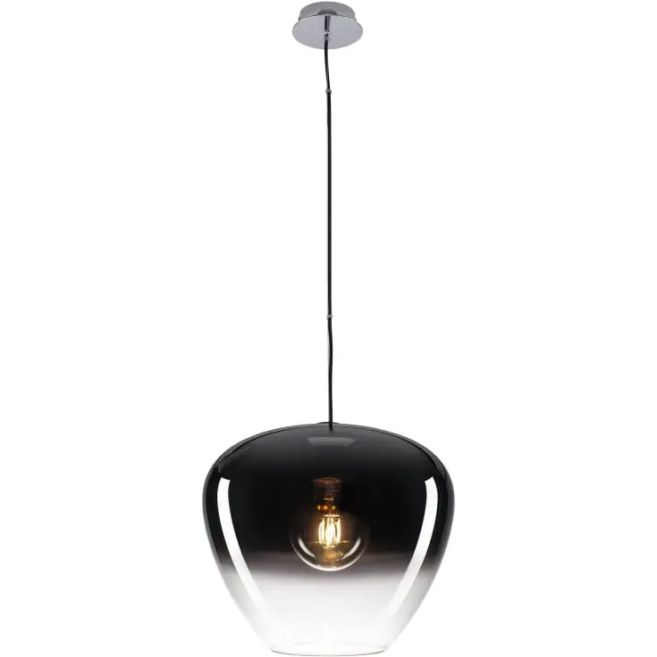 På lager | SLV Pantilo Convex pendel, krom, Ø40 cm