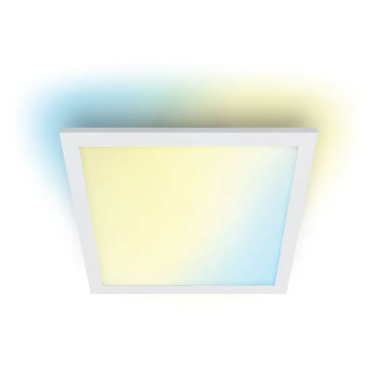 Wiz Superslim panel, justerbar hvid, hvid, 30x30 cm - Bestil online