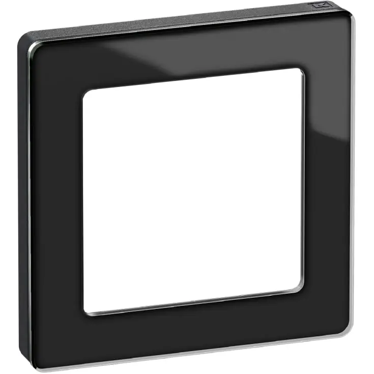 Køb online | LK Fuga Pure 66 designramme, 1 modul, sort
