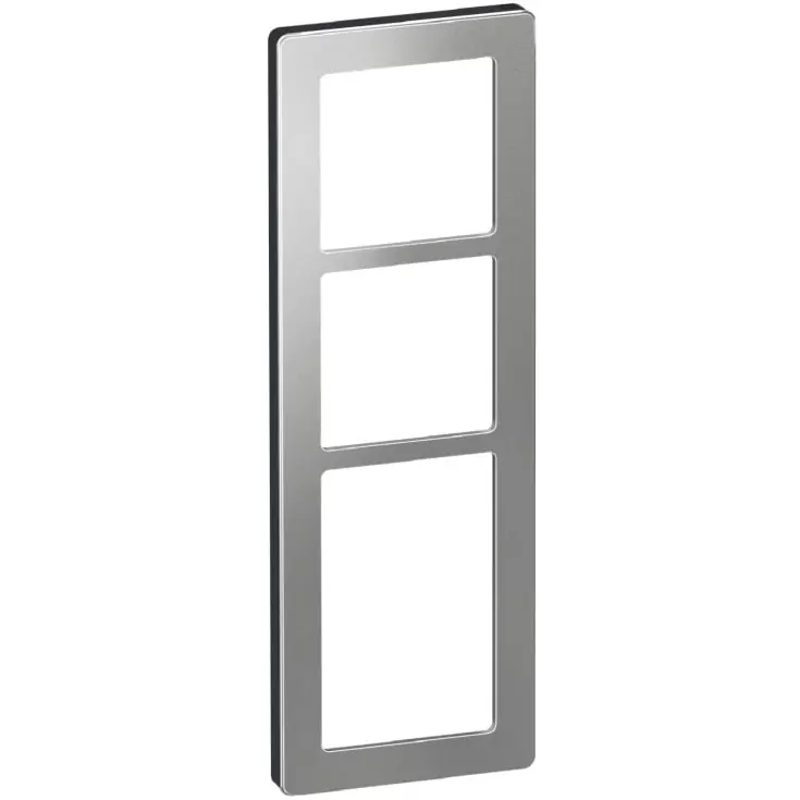 10 stk LK Fuga Pure 66 designramme, 3,5 modul, stål | Nyt i shoppen
