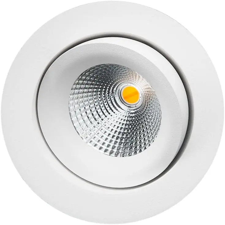 Populært produkt - SG Junistar Lux Isosafe indbygningsspot, hvid