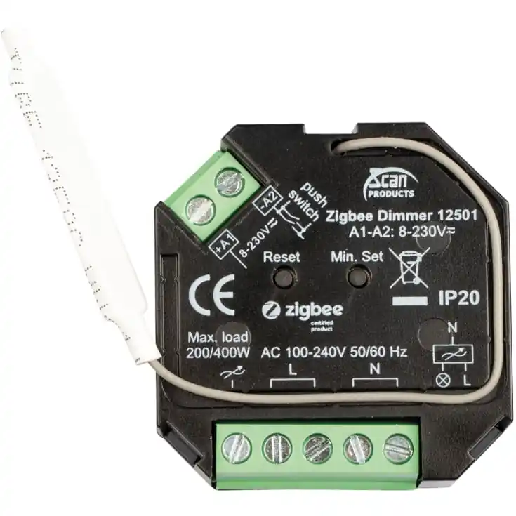 Nyt i sortimentet | Scan Products Zigbee Push Dimmer