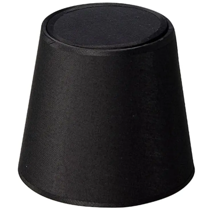 Begrænset antal | Nielsen Light Emma Domus lampeskærm, sort/kobber, H13,5 cm