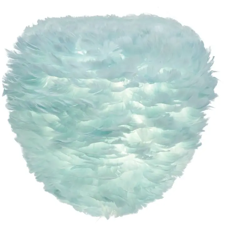 Umage Eos Evia fjerlampeskærm, lyseblå, Ø40 cm - God pris