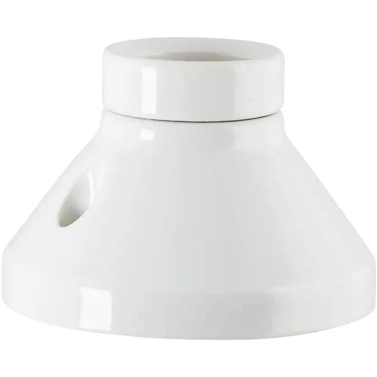 Fabrikspris | Ifö Electric loftfatning, Ø10 cm, hvid