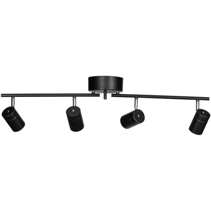 Toppris - By Rydéns Correct spotlampe, sort