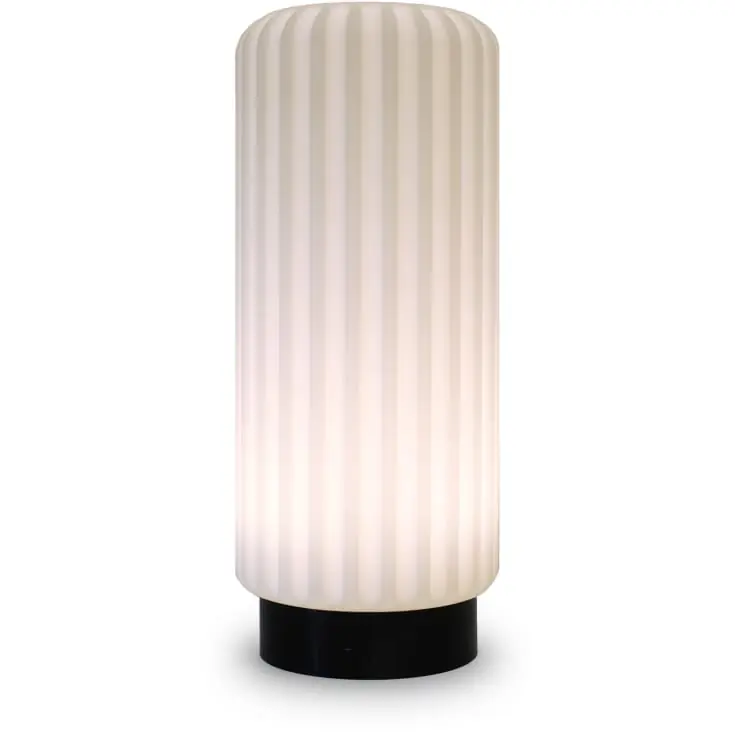 Atelier Pierre Dentelles genopladelig bordlampe, H29 cm, sort | Tryg betaling