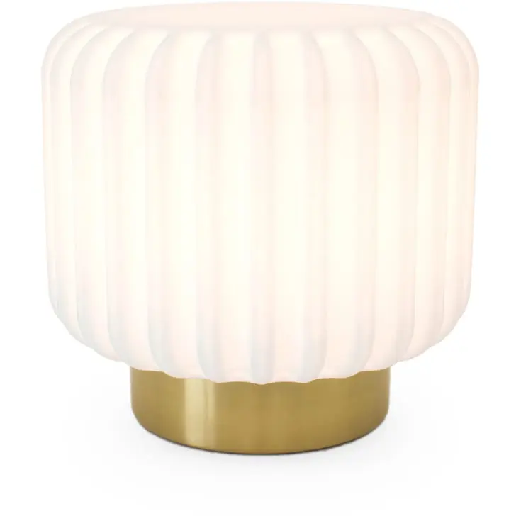 Bedst sælgende - Atelier Pierre Dentelles genopladelig gulvlampe, H29 cm, guld