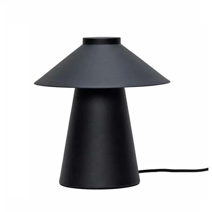 Hübsch Chipper bordlampe, sort - Anbefalet valg
