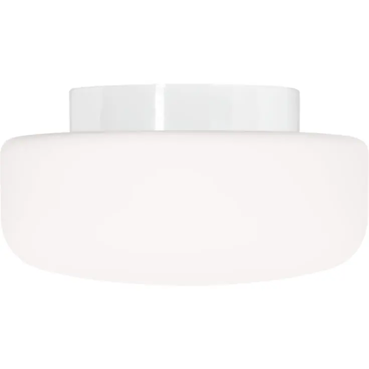 Fordelagtig pris | Ifö Electric Solenne loft-/væglampe, hvid, Ø32 cm