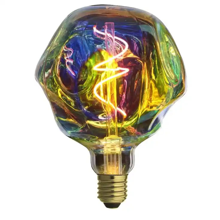 Unison Rainbow Halo E27 globepære, 1800K, 4W - Spar mere