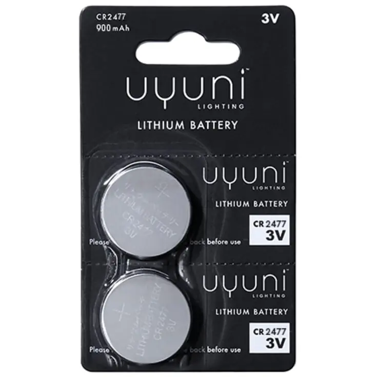 Bestseller | Uyuni CR2477 batterier, 2 stk.