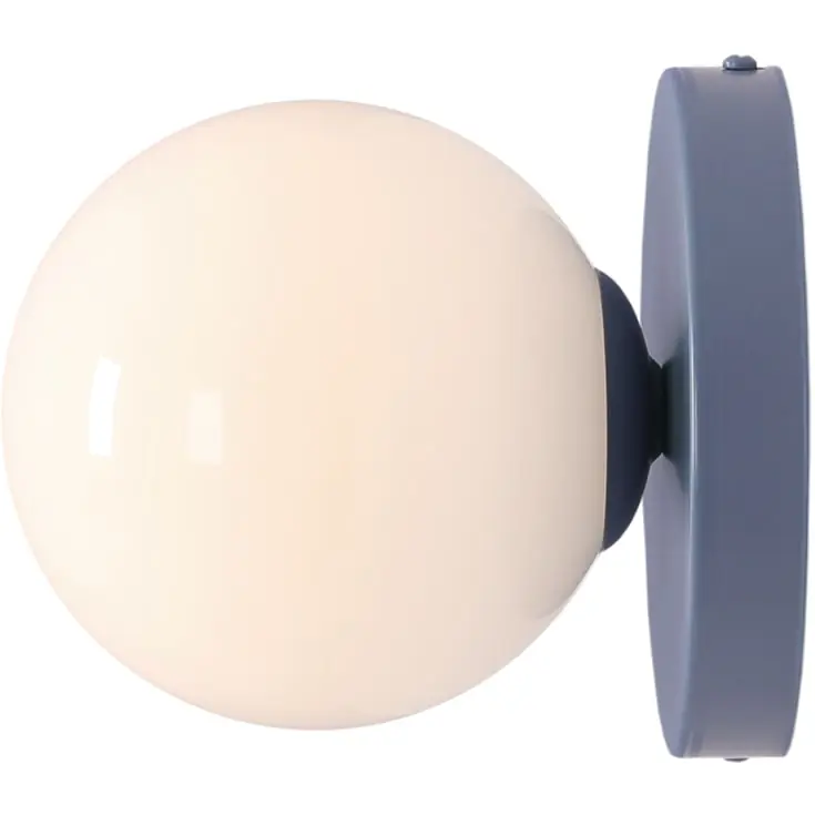Aldex Ball 2 væglampe, blå | Bestil i dag