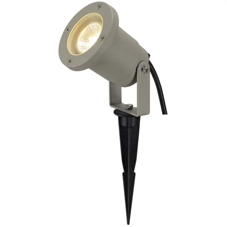 Ny på lager | SLV Nautilus 10 udendørslampe, sølvgrå