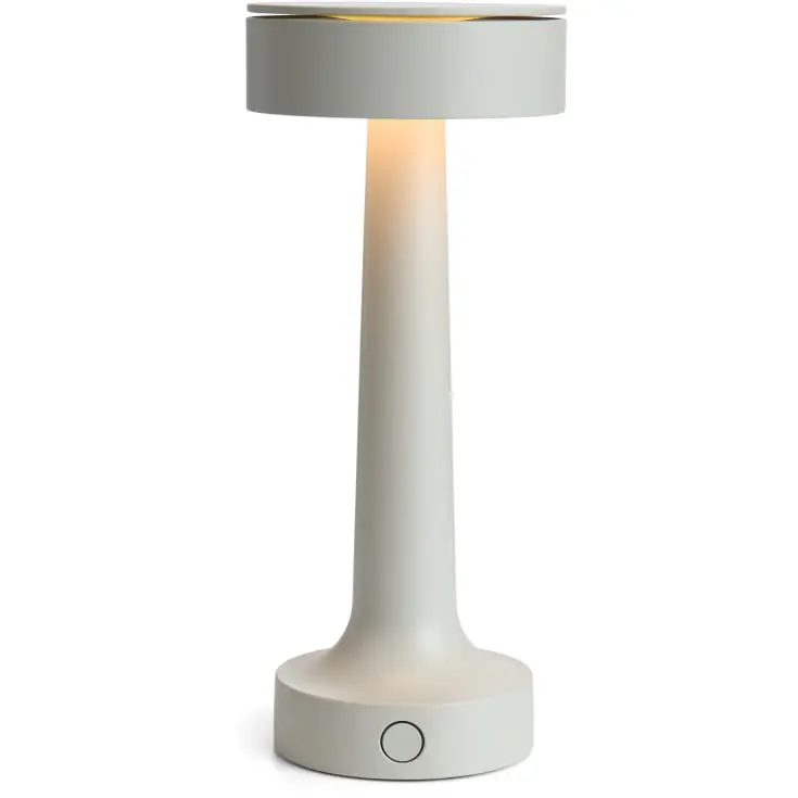 Antidark Buddy genopladelig bordlampe, grå - Populært produkt