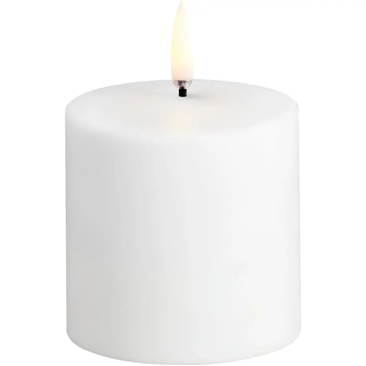 Uyuni LED bloklys, genopladelig, hvid - Køb nu