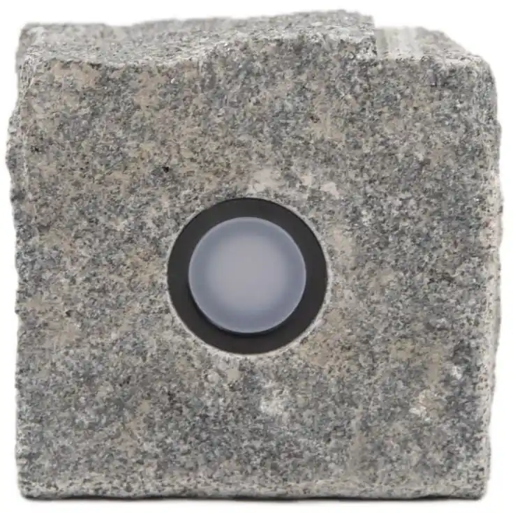 Light By Juhl chaussesten med Cosmos spot, 9x9 cm, sort - Premium