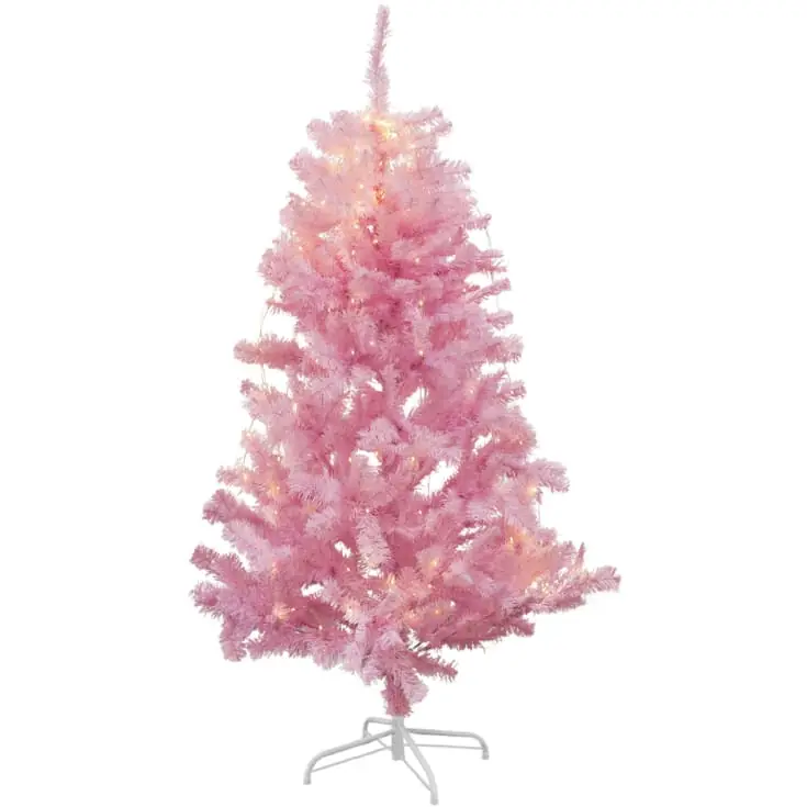 God pris | Sirius Pinky kunstigt juletræ med lys, 150 cm