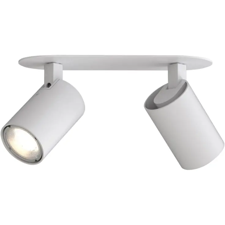 Astro Ascoli Twin spotlampe, 2 spots, hvid - Netop kommet