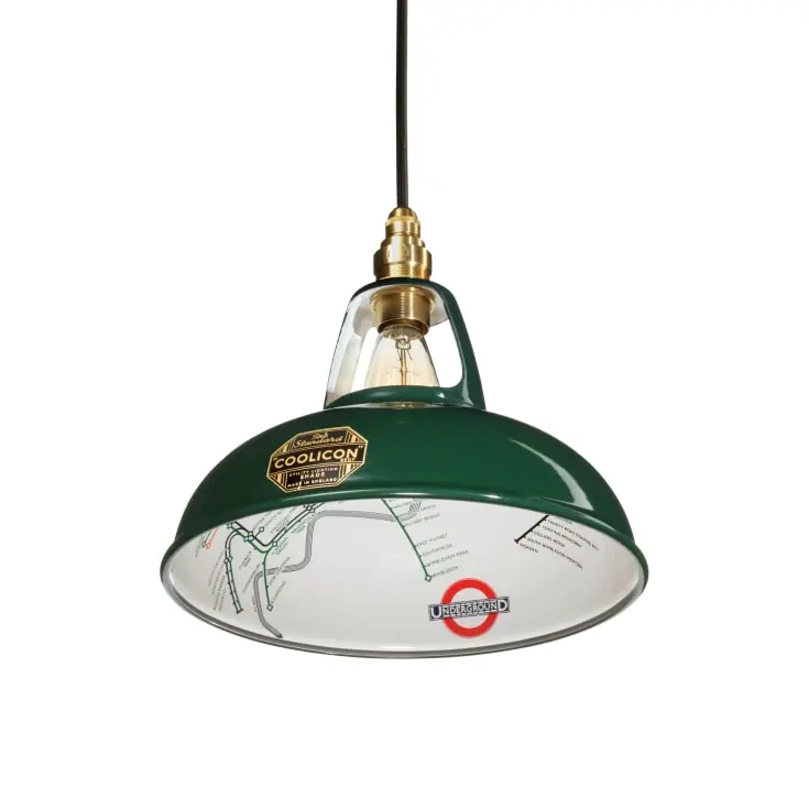 Coolicon Original 1933 Underground pendel, grøn, Ø29 cm - Køb nu