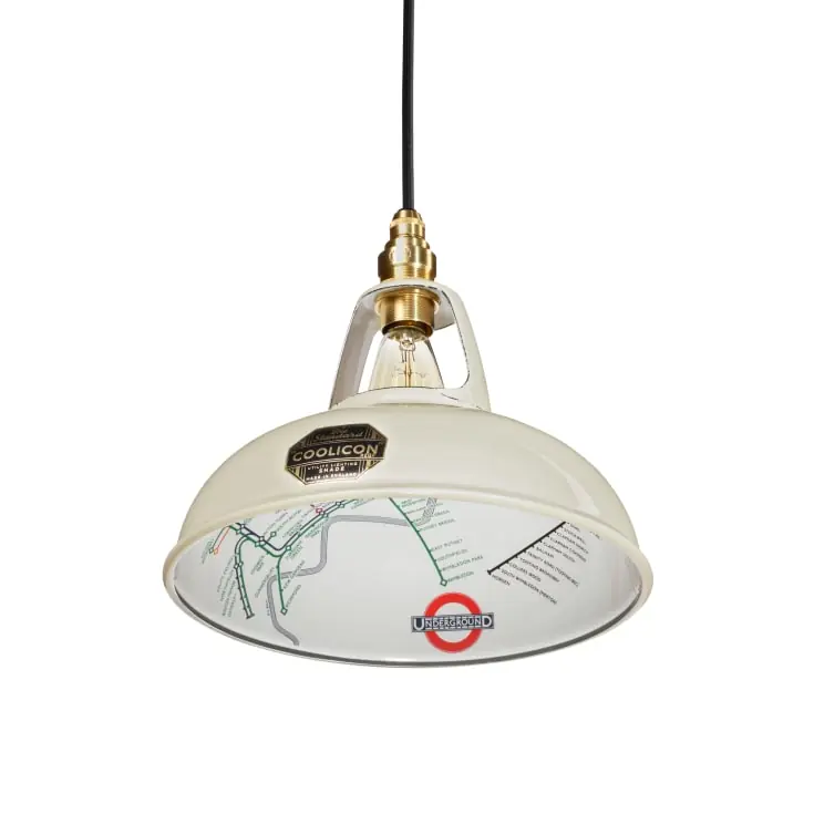 Ekspreslevering | Coolicon Original 1933 Underground pendel, beige, Ø29 cm