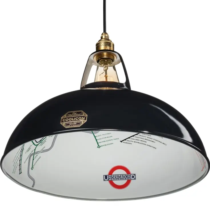 Kun i dag | Coolicon Original 1933 Underground pendel, sort, Ø29 cm