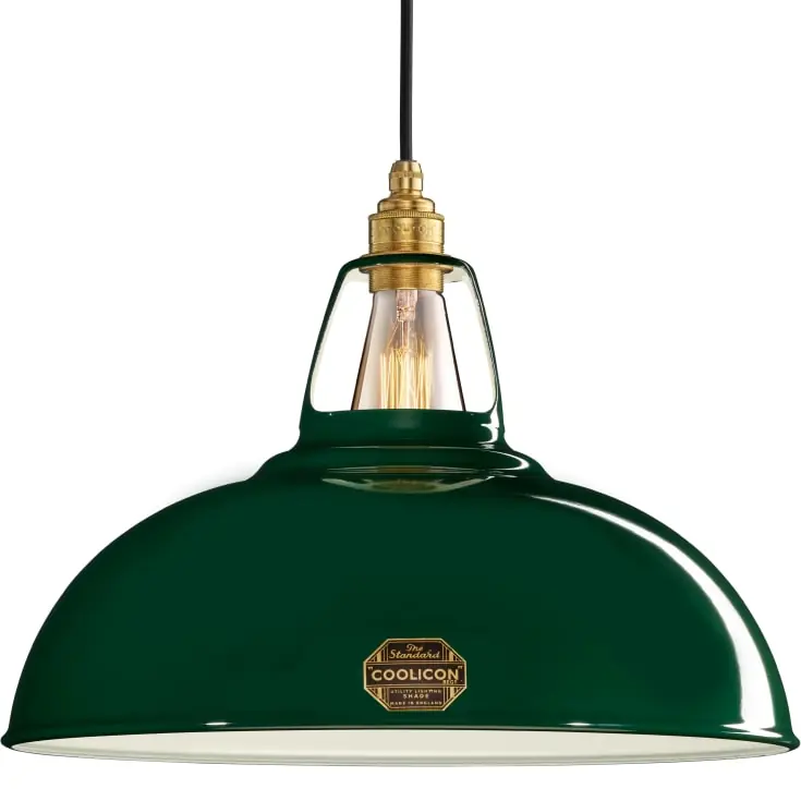 Kundernes favoritter | Coolicon Original 1933 pendel, mørkegrøn, Ø40 cm