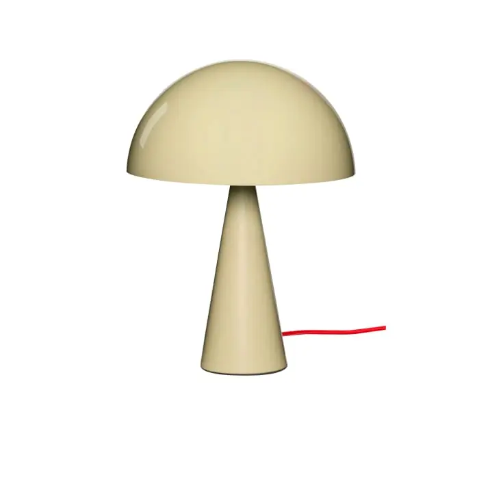 Hübsch Mush bordlampe, sand, 34 cm - Køb nu