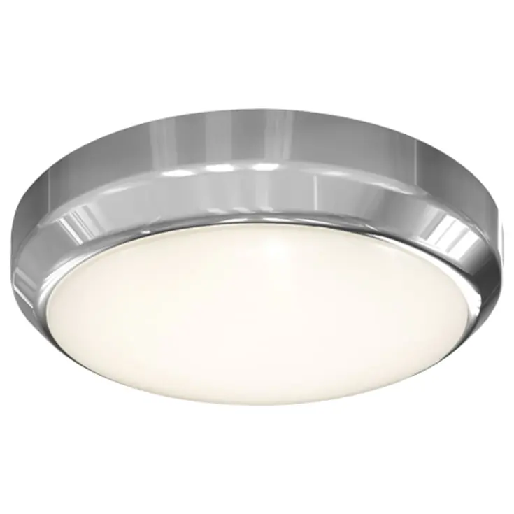 4lite Smart Circular væg- & loftlampe, krom | Spar mere