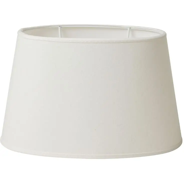 Sidste mulighed - Nielsen Light Jasmin lampeskærm, hvid, H16 cm