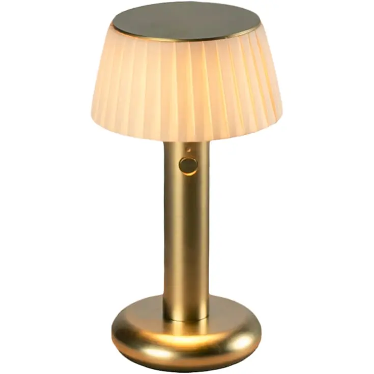Udsalg | Konstsmide Grasse genopladelig bordlampe