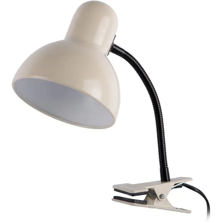 Tidsbegrænset | Leitmotiv New Retro klemmelampe, beige