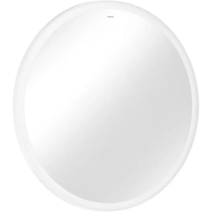 Hansgrohe Xarita Lite S spejl med lys, Ø90 cm, hvid | Nem betaling