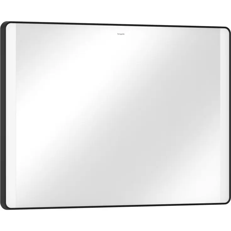 Hansgrohe Xarita Lite Q spejl med lys, sensor, 100x70 cm, sort | Køb nu