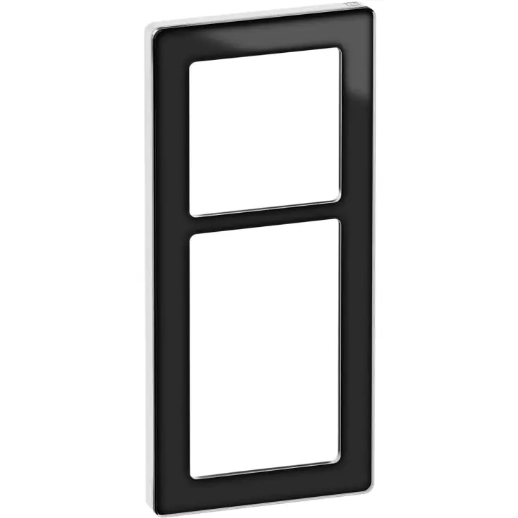 10 stk LK Fuga Pure designramme 2,5 modul, sort/hvid | Spar nu
