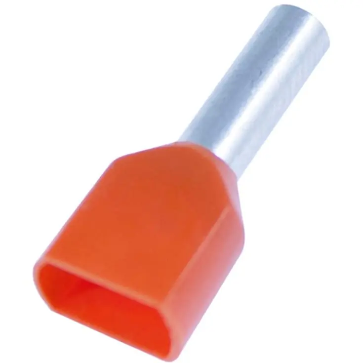 Tryg betaling - 100 stk MTO dobbelt isoleret terminalrør, 2 x 0,5 mm²