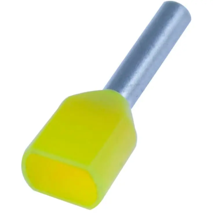 Godt tilbud - 100 stk MTO dobbelt isoleret terminalrør, 2 x 1,0 mm²