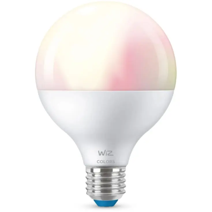 Nedsat pris - 6 stk Wiz E27 globepære, 2200K-6500K, 11W