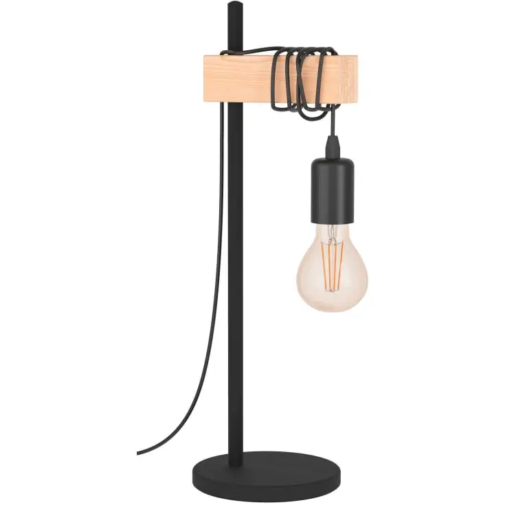 Høj kvalitet | Eglo Townshend bordlampe, sort
