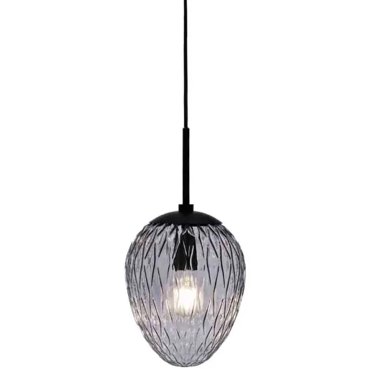 Halo Design Woods pendel, røgfarvet, Ø20 cm - Netop ankommet