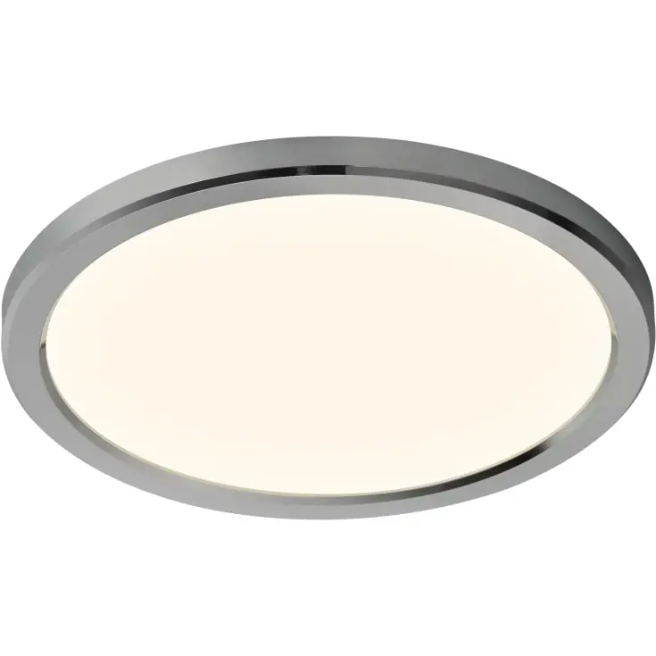 Bestil nemt - Nordlux Oja Bath plafond, 3-trins-dæmp, krom, Ø29 cm