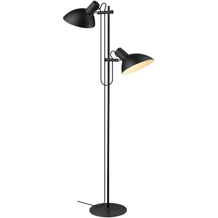 Halo Design Metropole gulvlampe 2, sort - Begrænset lager